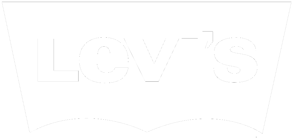 levis logo white